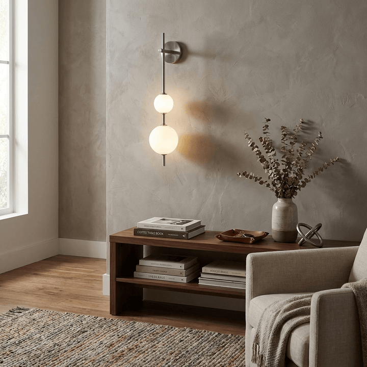 Stacked Globe Wall Sconce