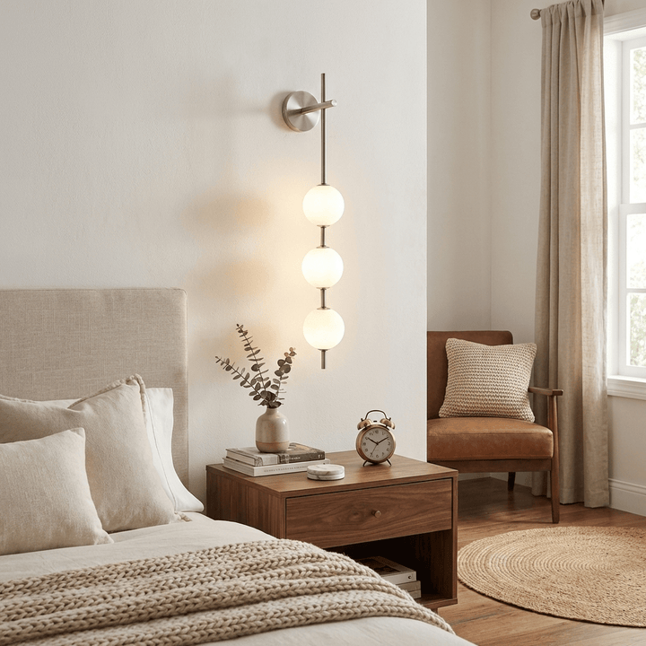 Stacked Globe Wall Sconce