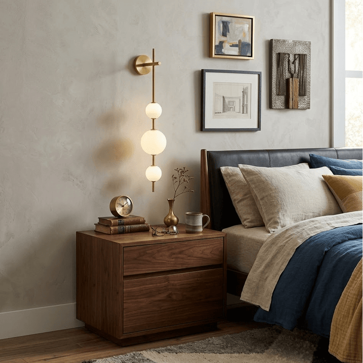 Stacked Globe Wall Sconce