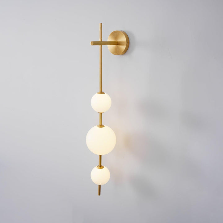 Stacked Globe Wall Sconce
