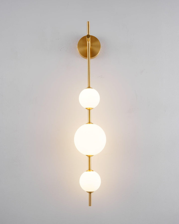 Stacked Globe Wall Sconce