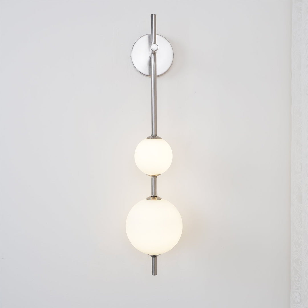 Stacked Globe Wall Sconce