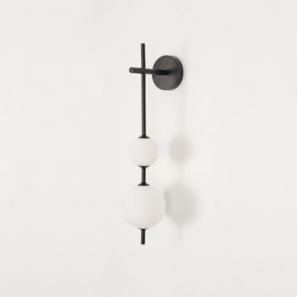 Stacked Globe Wall Sconce