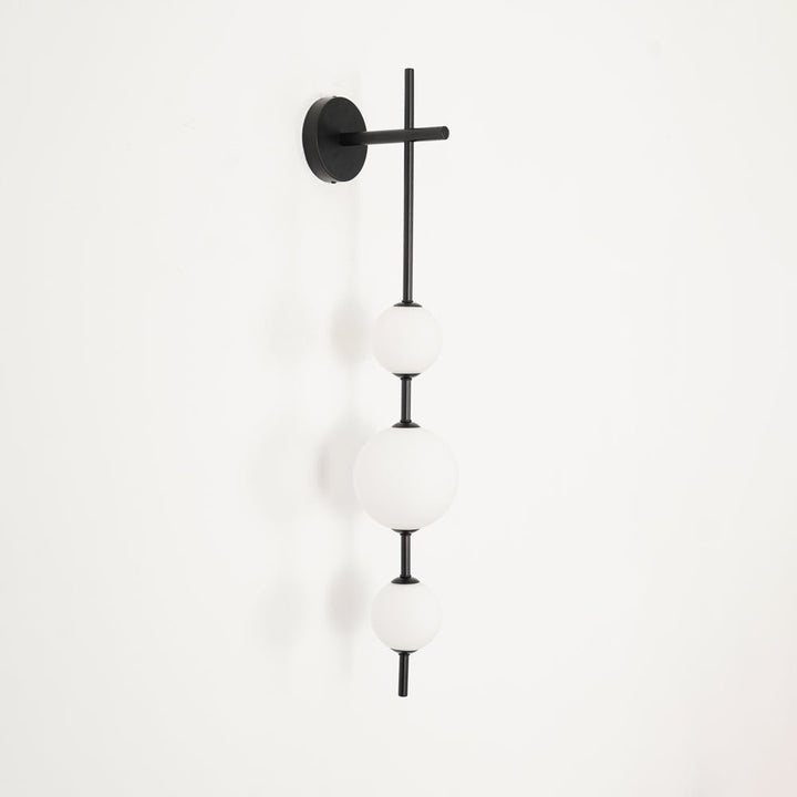 Stacked Globe Wall Sconce