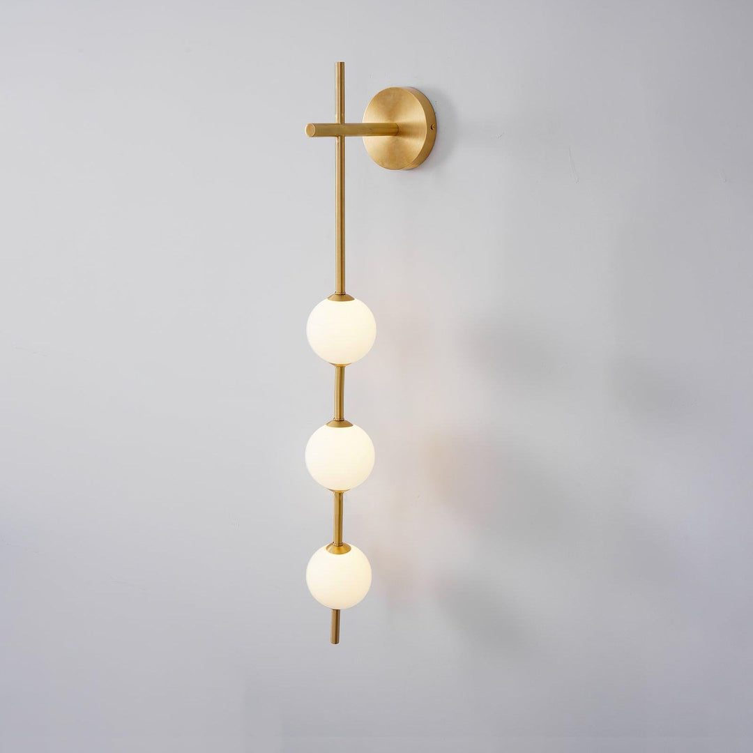 Stacked Globe Wall Sconce