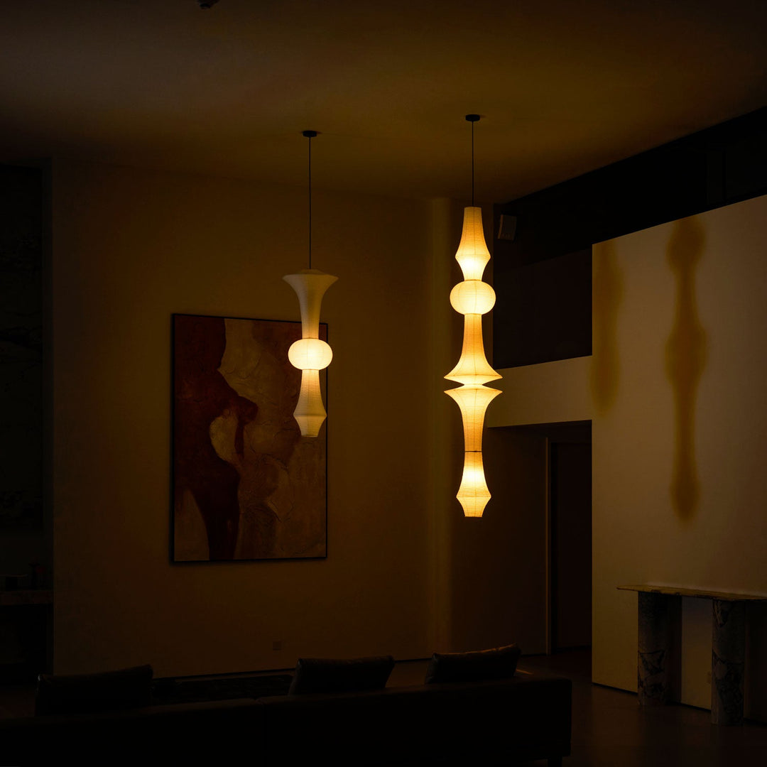 Ridge Paper Pendant Light