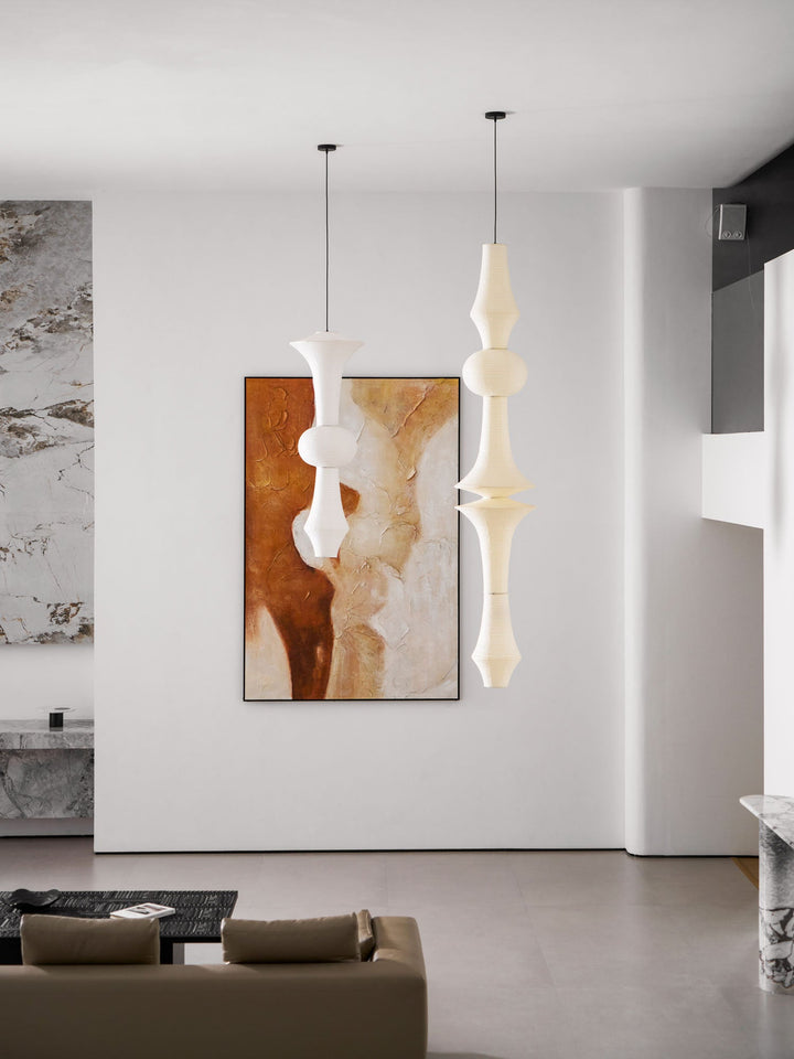 Ridge Paper Pendant Light