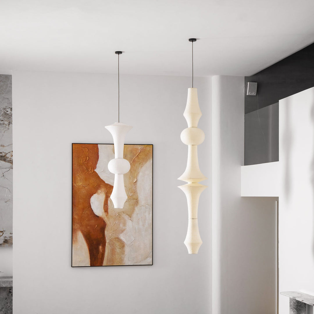 Ridge Paper Pendant Light