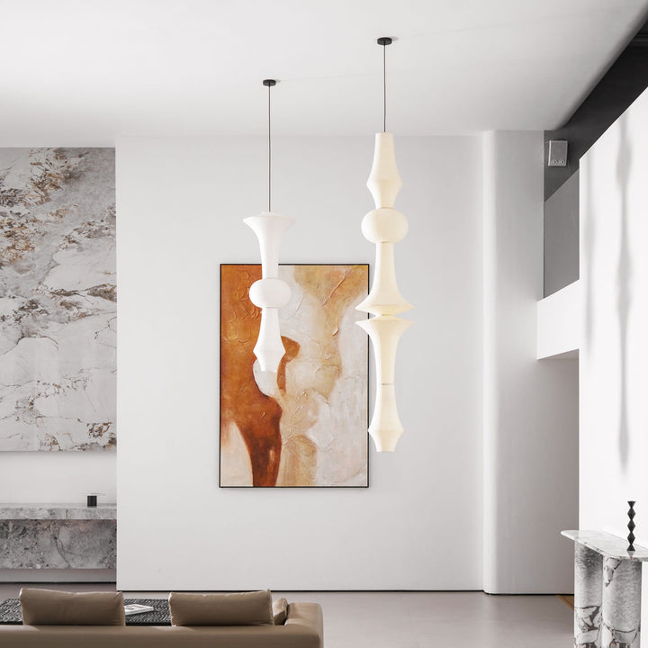 Ridge Paper Pendant Light