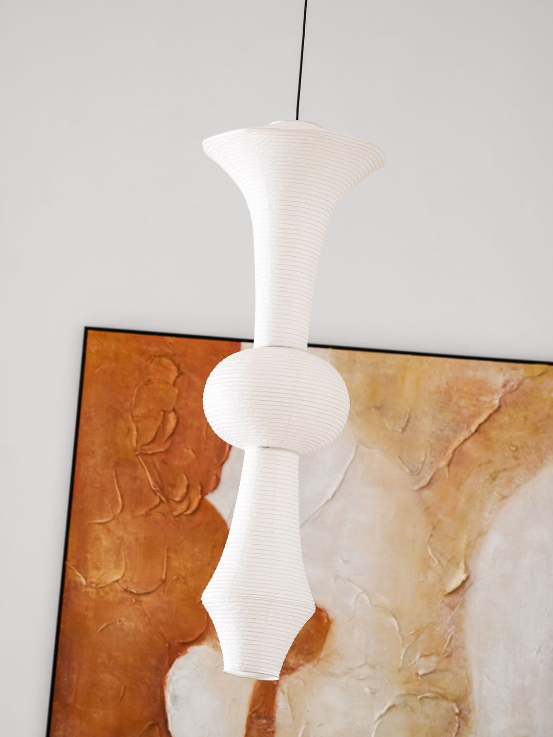 Ridge Paper Pendant Light