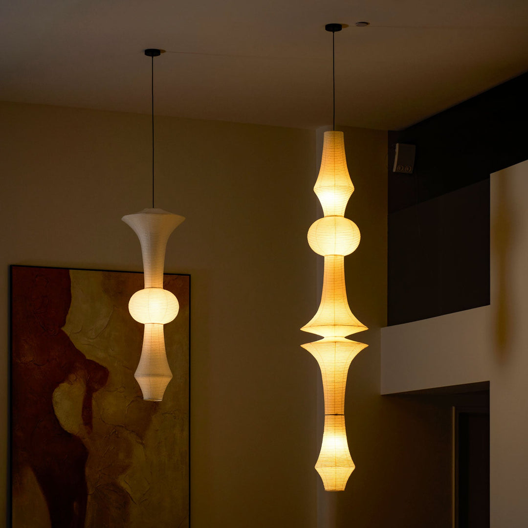 Ridge Paper Pendant Light