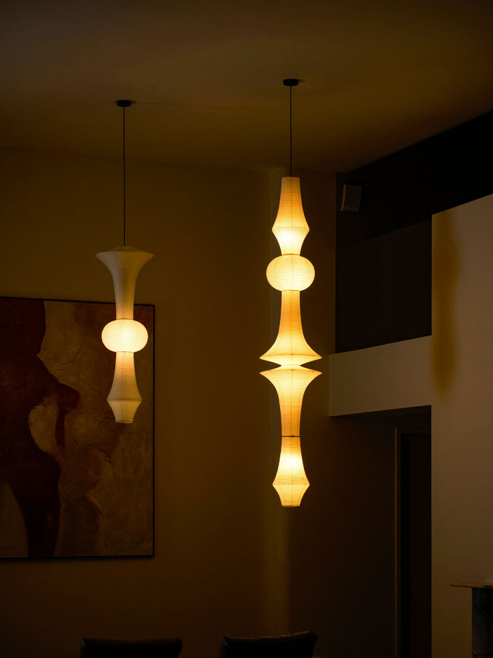 Ridge Paper Pendant Light