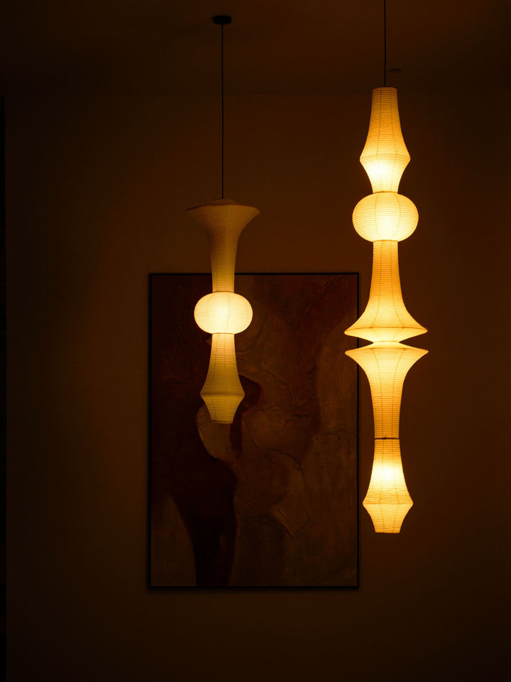 Ridge Paper Pendant Light