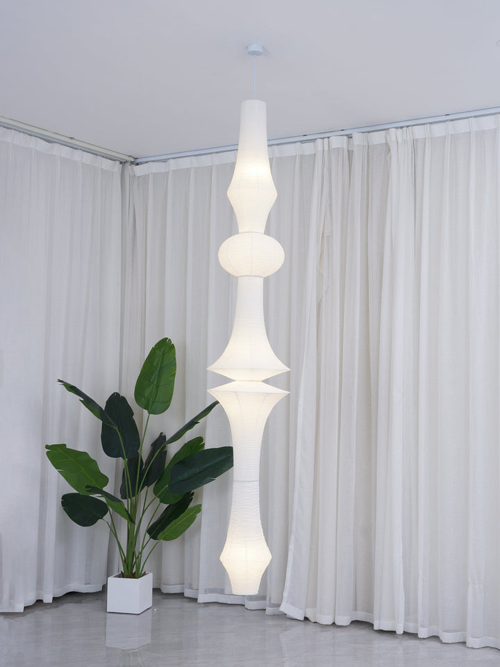 Ridge Paper Pendant Light