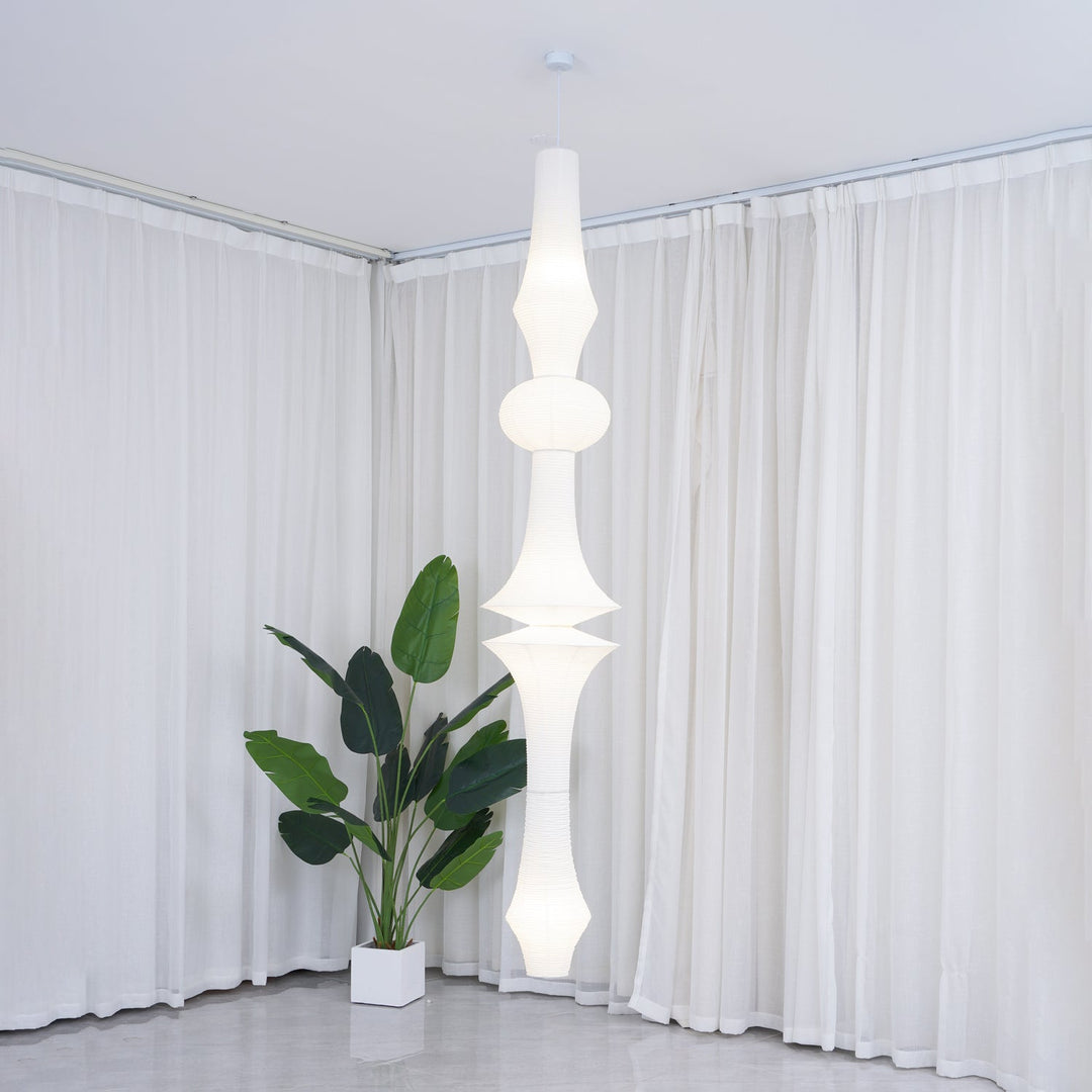 Ridge Paper Pendant Light