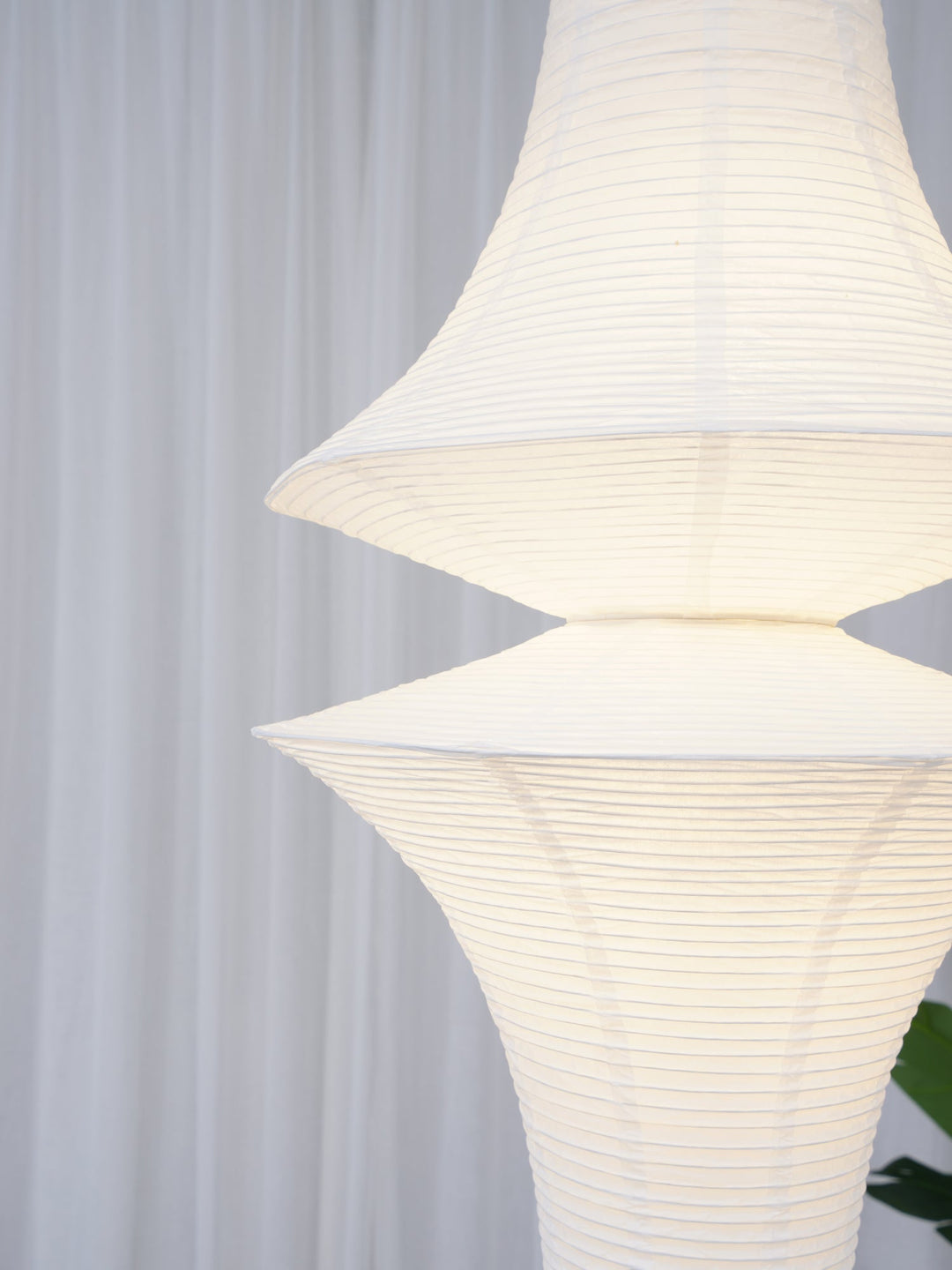 Ridge Paper Pendant Light