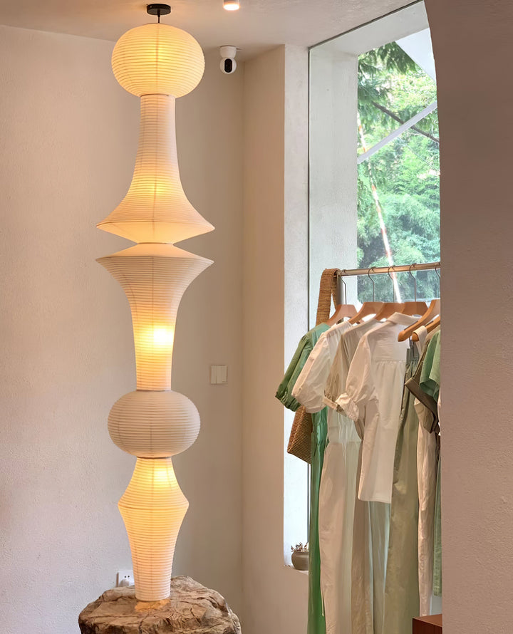 Ridge Paper Pendant Light