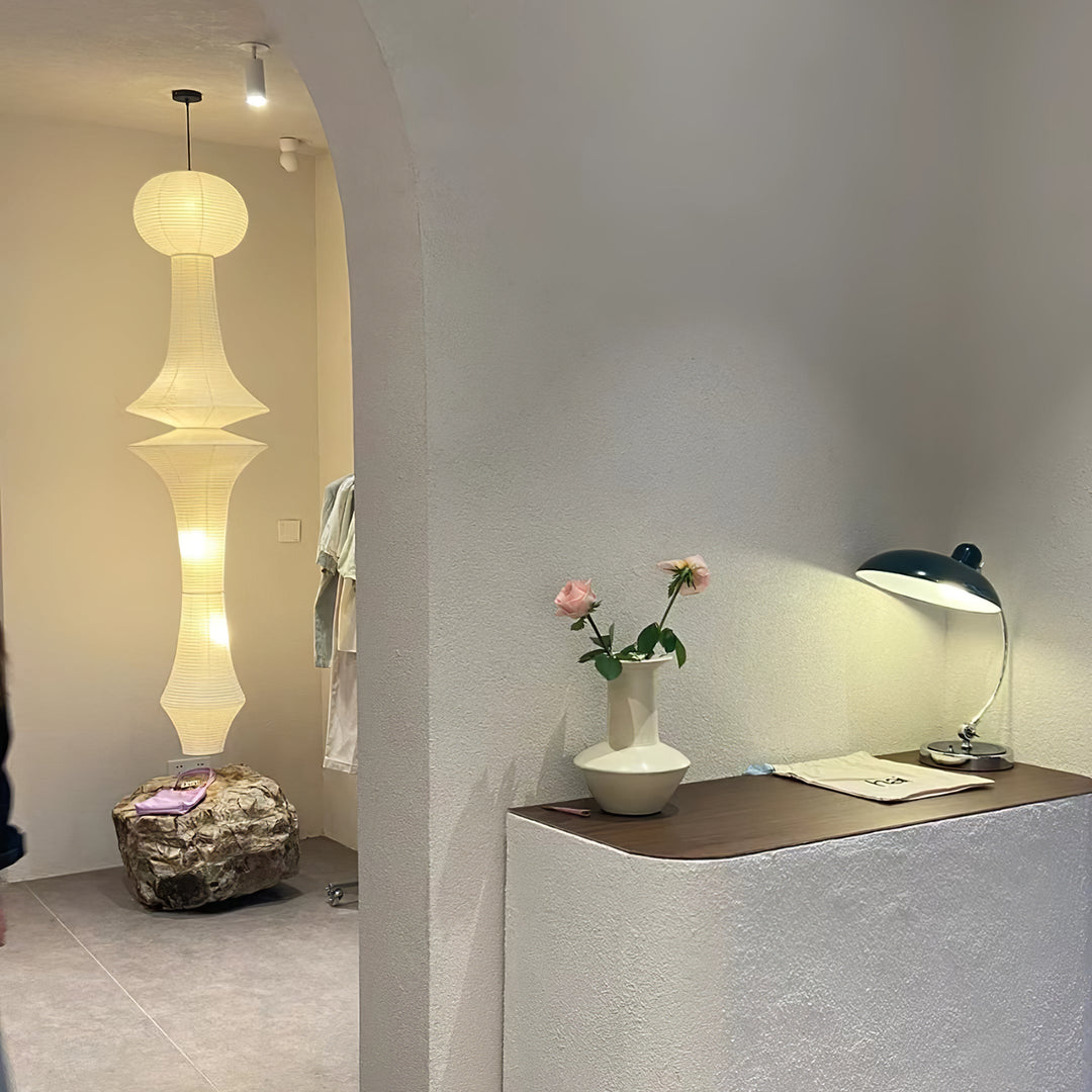 Ridge Paper Pendant Light