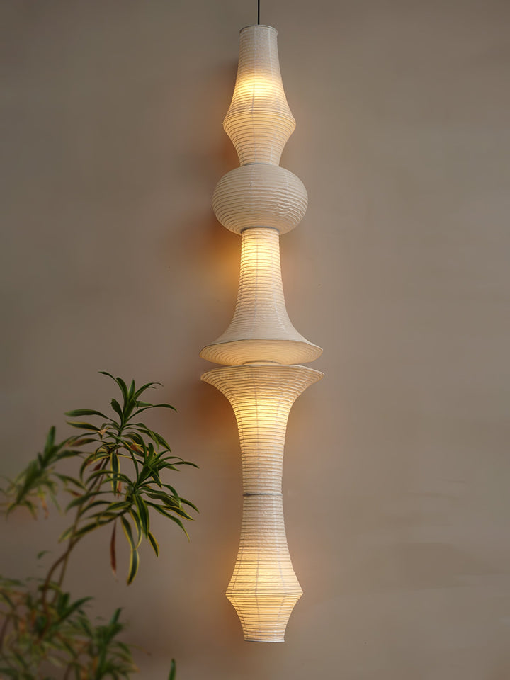 Ridge Paper Pendant Light