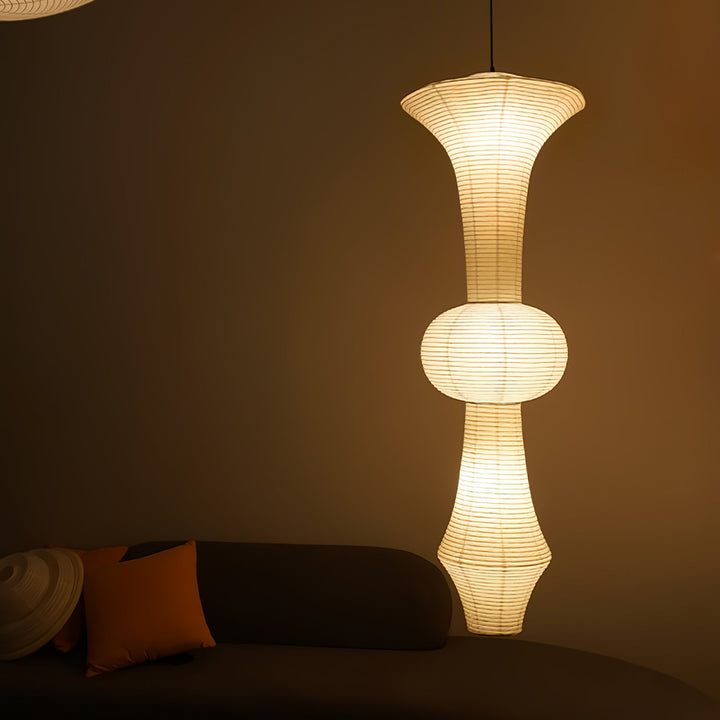 Ridge Paper Pendant Light