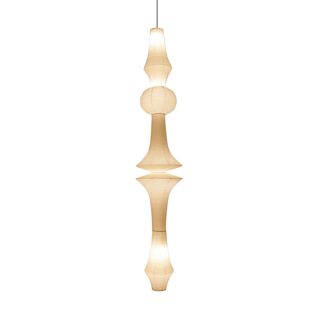 Ridge Paper Pendant Light