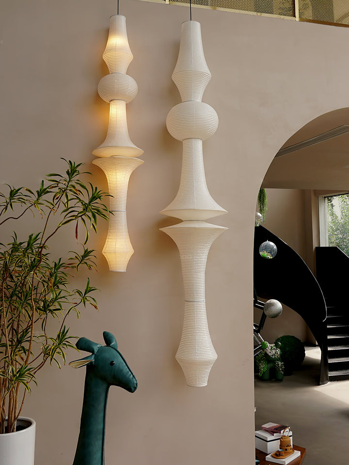 Ridge Paper Pendant Light