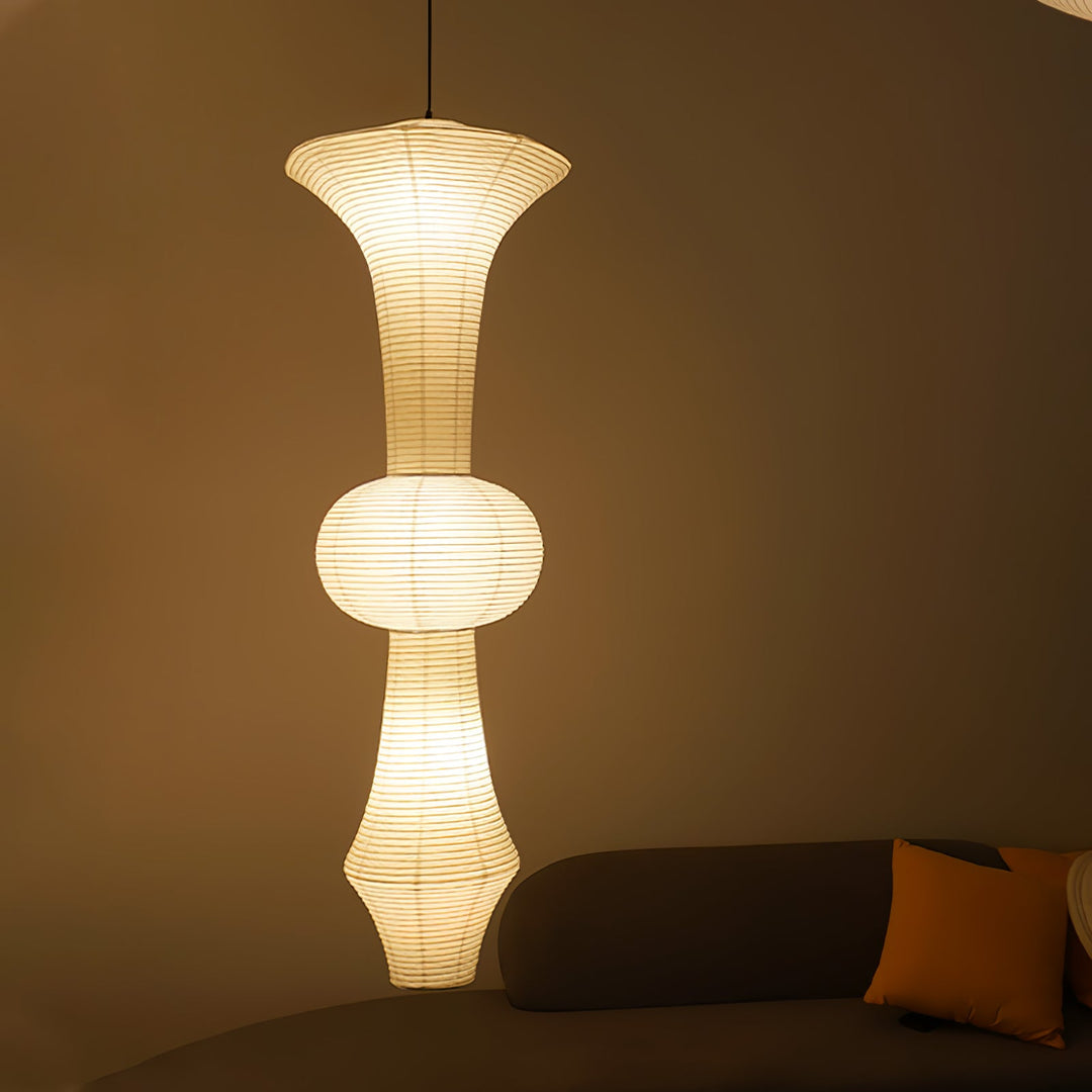 Ridge Paper Pendant Light
