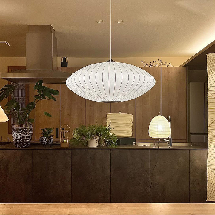 Lattice Bubble Pendant Light