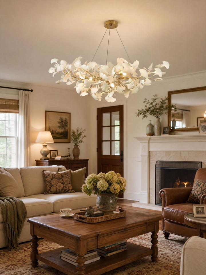 Meridian Leaf Chandelier