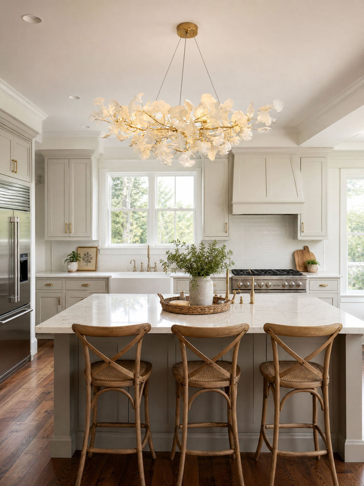 Meridian Leaf Chandelier
