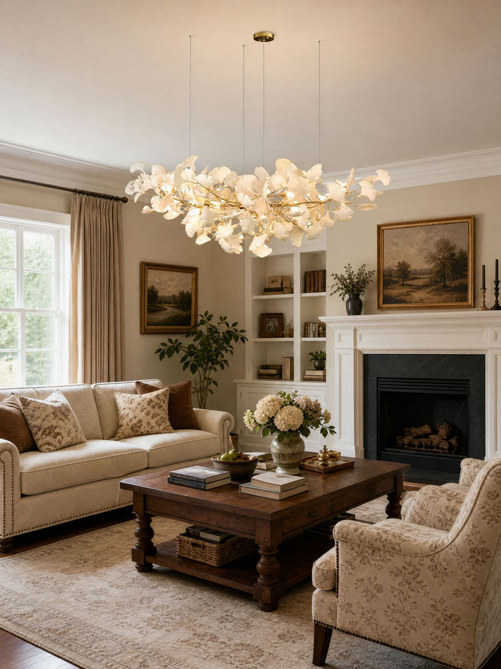 Meridian Leaf Chandelier