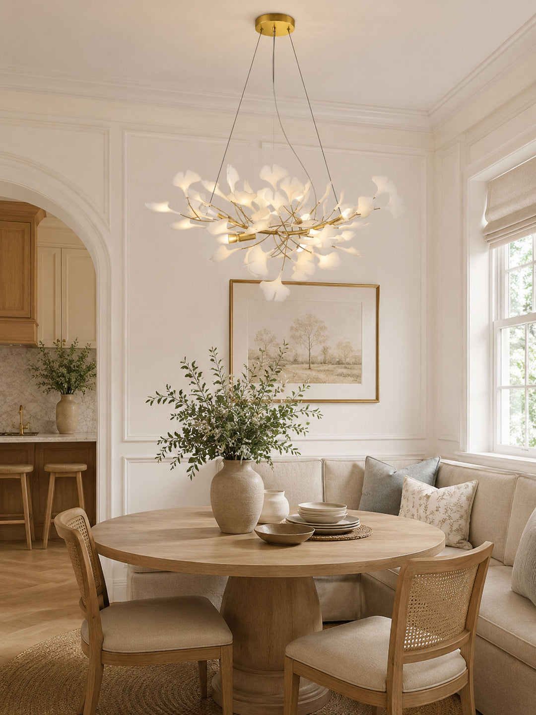 Meridian Leaf Chandelier