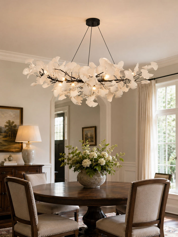 Meridian Leaf Chandelier